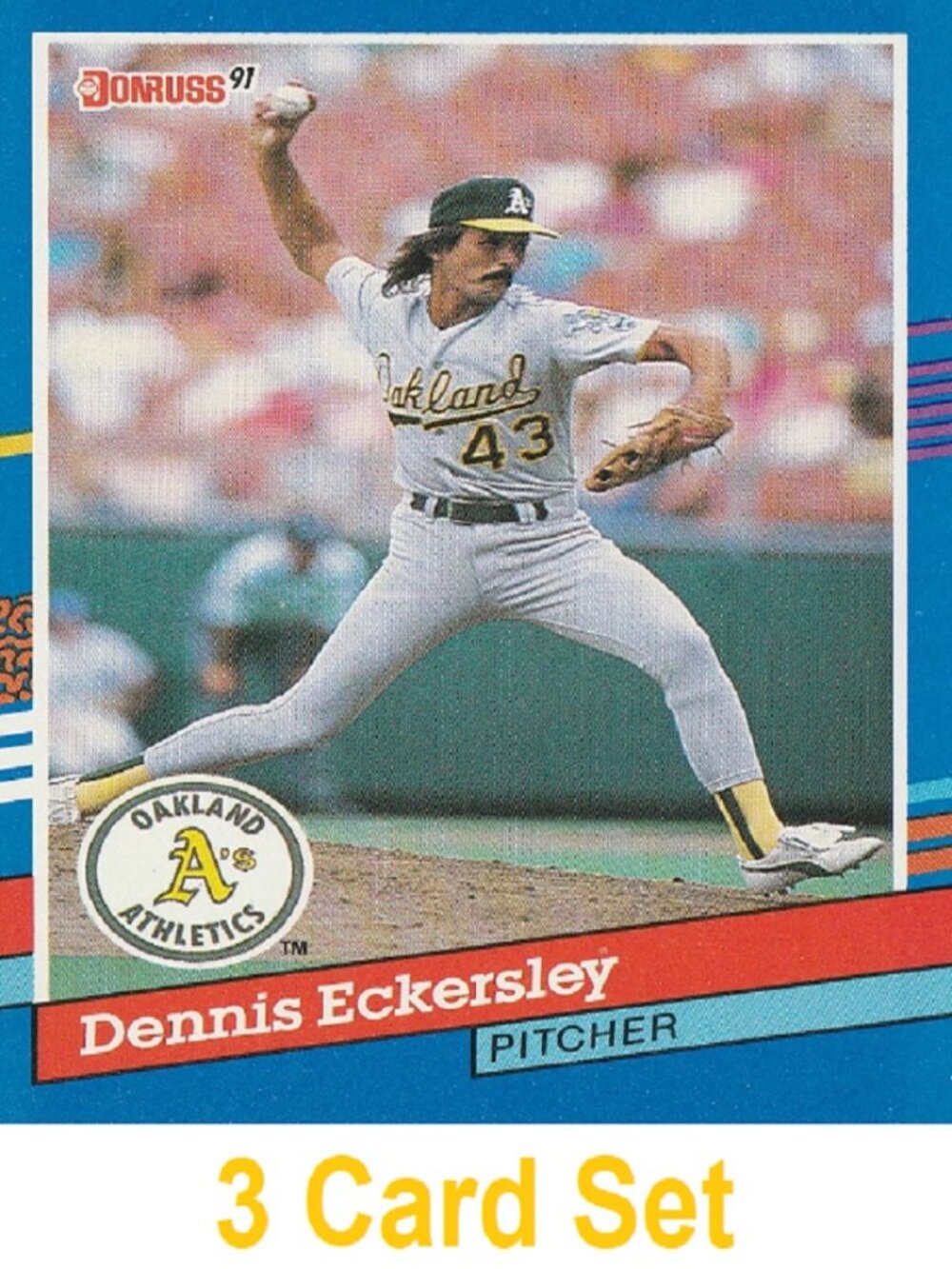 Dennis Eckersley Baseball Card Collection